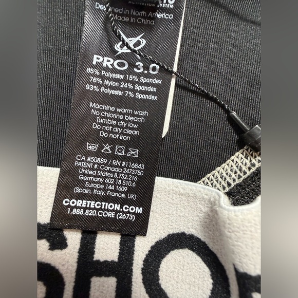 Core Shorts Pro 3.0 Compression Shorts Athletic Support Black size XL - Picture 5 of 5